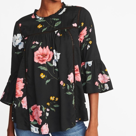 Ruffle Swing Top
